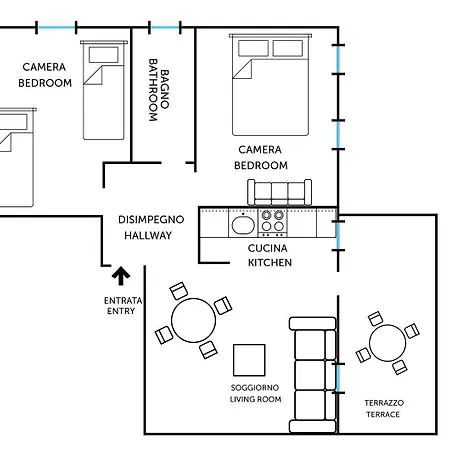 Umberto Center Appartments 公寓 帕多瓦
